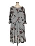 Maurices Print Gray Casual Dress Size 28 (4) - photo 2