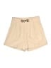 Unbranded 100% Polyester Solid Tan Shorts Size S - photo 1