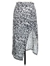 Unbranded 100% Polyester Silver Casual Skirt Size L - photo 1