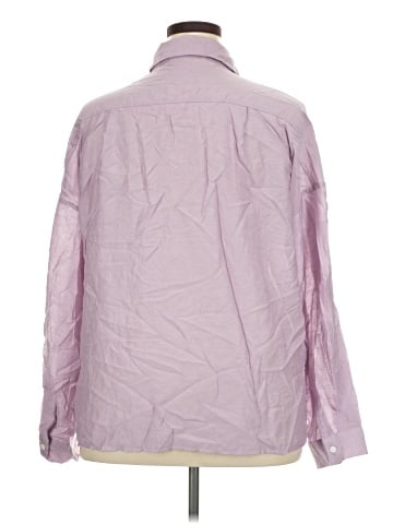 DAZY Long Sleeve Button-Down Shirt (view 2)