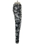 Jennifer Lopez Graphic Silver Casual Pants Size XS - photo 4