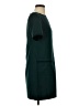 Ann Taylor LOFT Solid Teal Casual Dress Size 2 - photo 4