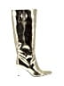 Armani Exchange Metallic Silver Gold Boots Size 10 - photo 1