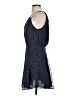 Greylin Argyle Blue Casual Dress Size S - photo 5
