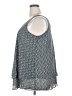 Lane Bryant 100% Polyester Gray Sleeveless Blouse Size 18 - photo 5