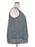 Lane Bryant 100% Polyester Gray Sleeveless Blouse Size 18 - photo 4