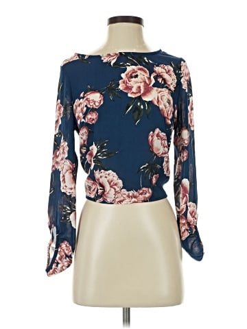 Charlotte Russe Long Sleeve Blouse (view 1)
