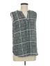 Apt. 9 100% Polyester Teal Sleeveless Blouse Size M - photo 1