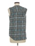 Apt. 9 100% Polyester Teal Sleeveless Blouse Size M - photo 2