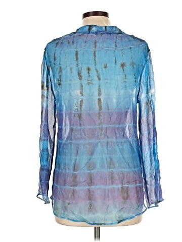Red Haute Long Sleeve Blouse (view 2)