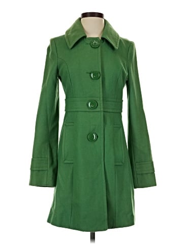 Tulle Wool Coat (view 1)