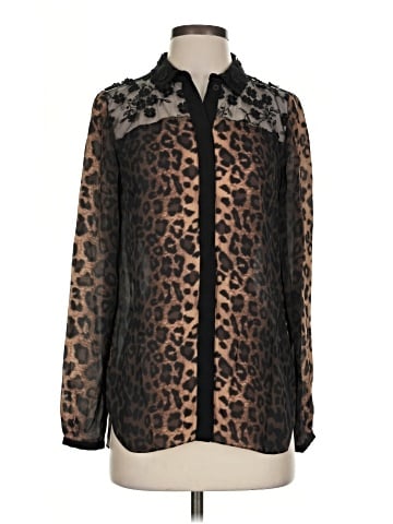 Elie Tahari Long Sleeve Blouse (view 1)