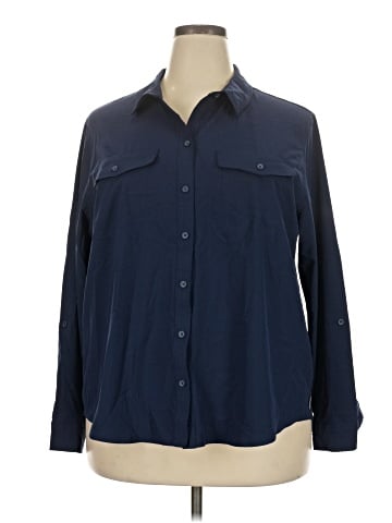 Eddie Bauer Long Sleeve Button-Down Shirt (view 1)