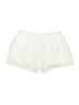 Shein 100% Polyester Solid Ivory Athletic Shorts Size 4 - photo 2