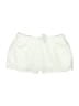Shein 100% Polyester Solid Ivory Athletic Shorts Size 4 - photo 1