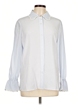 Tory Burch Long Sleeve Silk Top