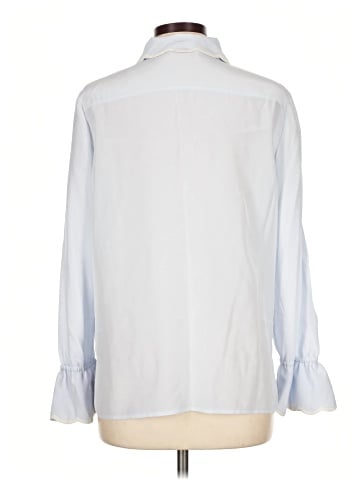 Tory Burch Long Sleeve Silk Top (view 2)