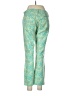 Ann Taylor Paisley Green Casual Pants Size 4 - photo 2