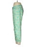 Ann Taylor Paisley Green Casual Pants Size 4 - photo 5