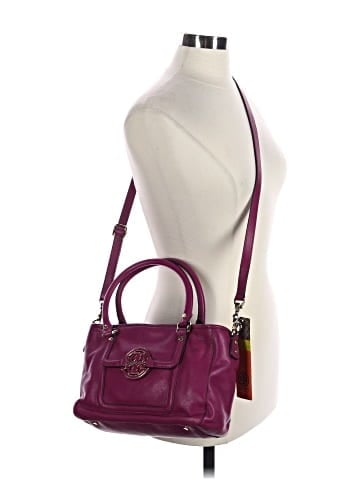 Tory Burch Leather Satchel (view 2)