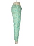 Ann Taylor Paisley Green Casual Pants Size 4 - photo 4