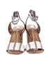 Coach Silver Sandals Size 5 - photo 2