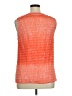 Christopher & Banks Orange Sleeveless Blouse Size XL (estimated) - photo 2