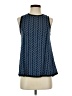 Anthropologie Blue Sleeveless Blouse Size S - photo 1