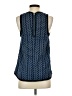 Anthropologie Blue Sleeveless Blouse Size S - photo 2
