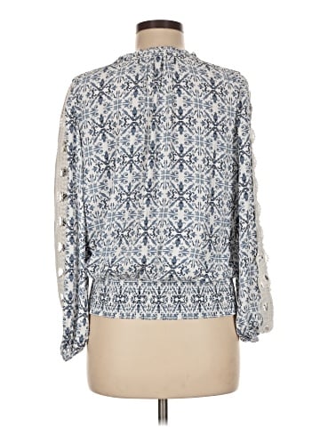 White House Black Market 3/4 Sleeve Blouse (view 2)