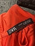 Zara Solid Orange One Piece Swimsuit Size M - photo 3