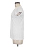 Tahari White Short Sleeve Top Size M - photo 5