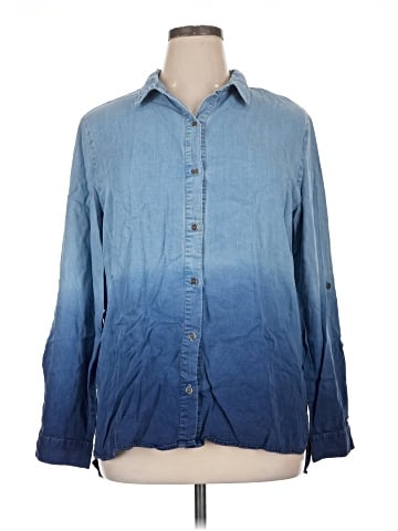 Chelsea & Theodore Long Sleeve Button-Down Shirt (view 1)