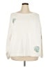 Talbots Paisley White Pullover Sweater Size 3X - photo 1