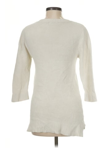 Brass Silk Pullover Sweater (view 2)