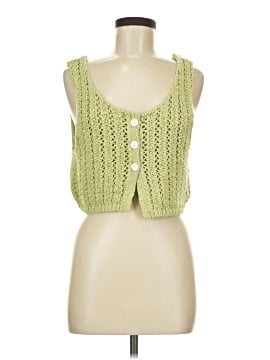 Olivaceous Sleeveless Blouse