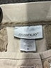 Avenue Solid Ivory Khaki Shorts Size 16 Plus - photo 3