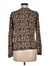 Foxcroft Animal Print Brown Cardigan Size M - photo 2