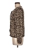 Foxcroft Animal Print Brown Cardigan Size M - photo 5