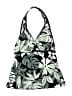 Lands' End Floral Green Swimsuit Top Size 4 - photo 1