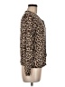 Foxcroft Animal Print Brown Cardigan Size M - photo 4