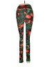 Lularoe Print Green Leggings One size - photo 2