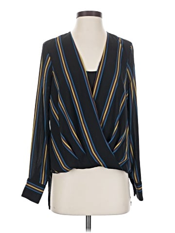BCBGMAXAZRIA Long Sleeve Blouse (view 1)