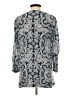 Theory Paisley Gray 3/4 Sleeve Silk Top Size S - photo 2