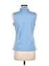 Sigrid Olsen Blue Sleeveless T-Shirt Size M - photo 2