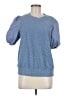 Pale Sky Blue Short Sleeve Blouse Size M - photo 1
