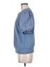 Pale Sky Blue Short Sleeve Blouse Size M - photo 5