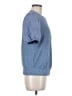 Pale Sky Blue Short Sleeve Blouse Size M - photo 4