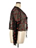 Shein Curve Black 3/4 Sleeve Blouse Size 20 Plus (4) - photo 4