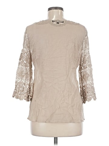 Love Stitch 3/4 Sleeve Blouse (view 2)